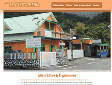 Tablet Screenshot of le-cryptomeria.com